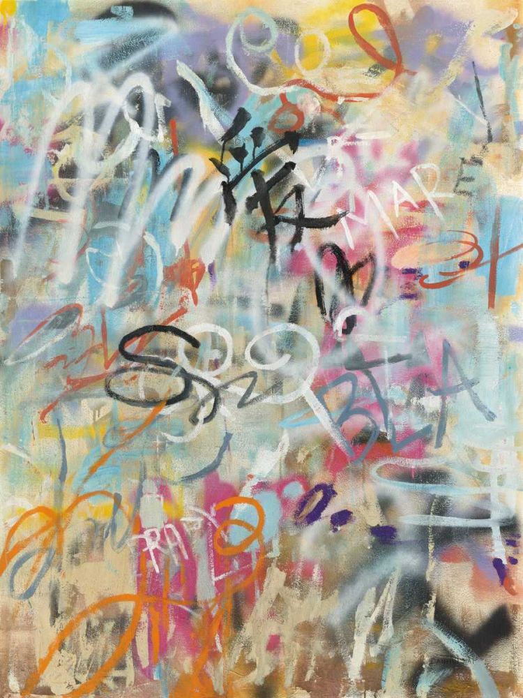Graffiti Love art print by Danhui Nai for $57.95 CAD