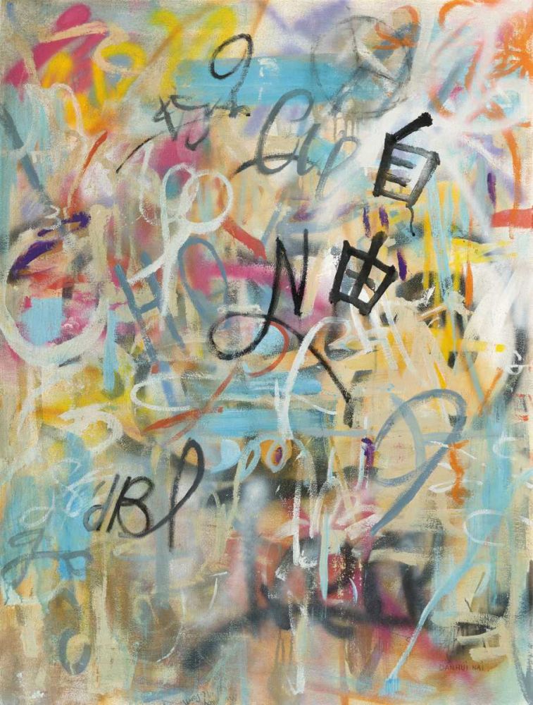 Graffiti Freedom art print by Danhui Nai for $57.95 CAD