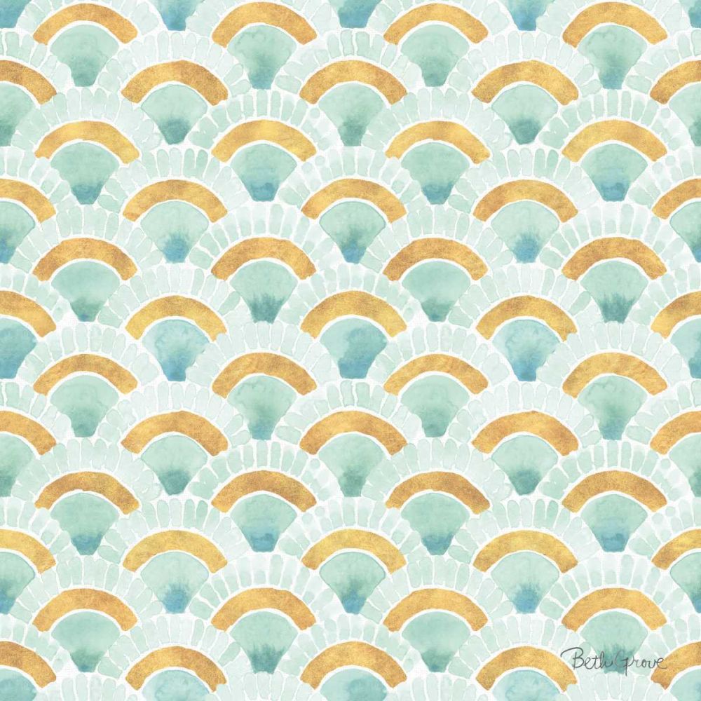 Winter Coast Pattern IIA art print by Beth Grove for $57.95 CAD