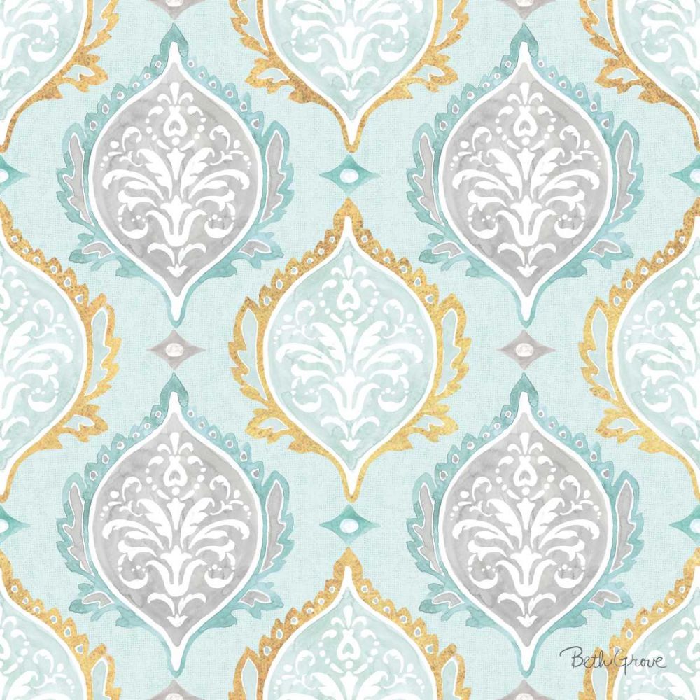 Winter Coast Pattern IIIB art print by Beth Grove for $57.95 CAD