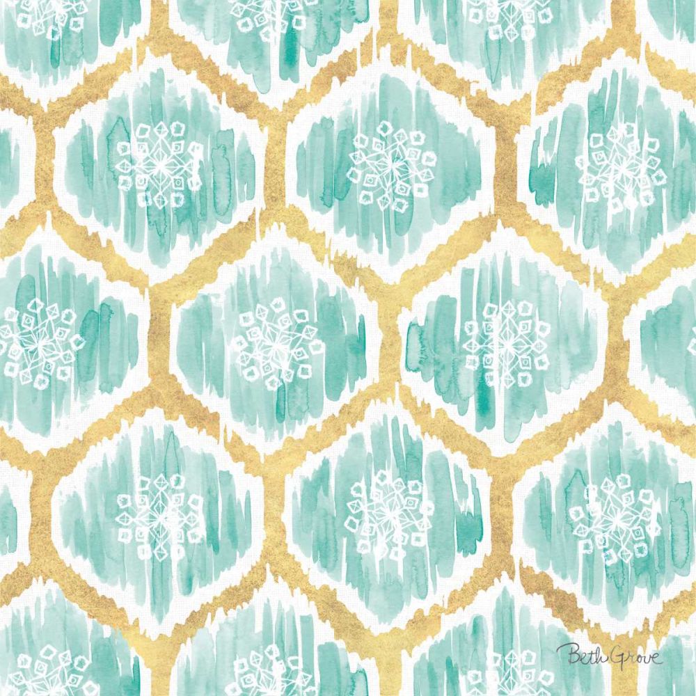 Winter Coast Pattern VA art print by Beth Grove for $57.95 CAD