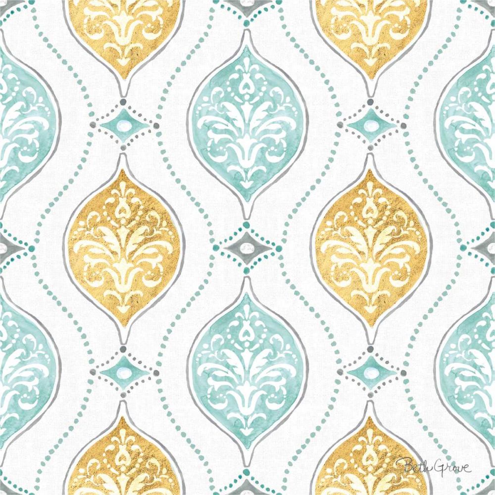 Winter Coast Pattern VIA art print by Beth Grove for $57.95 CAD