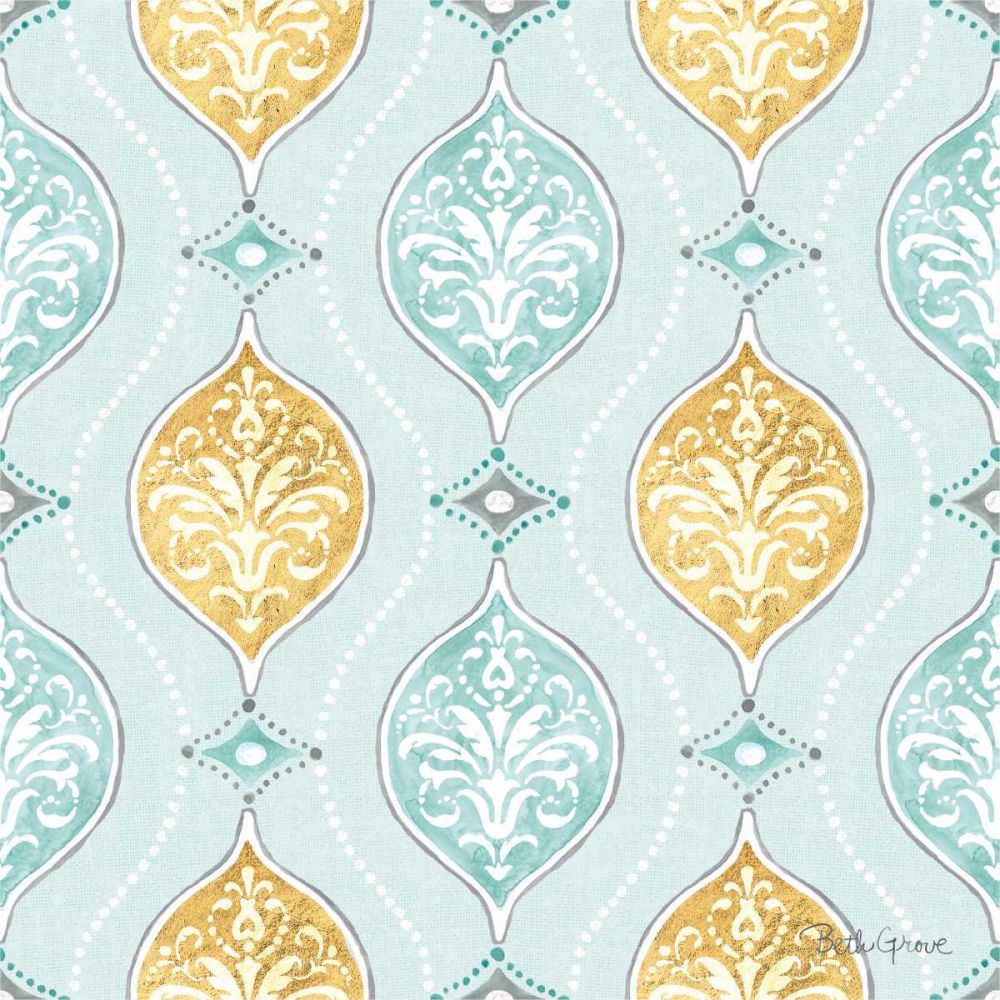 Winter Coast Pattern VIB art print by Beth Grove for $57.95 CAD