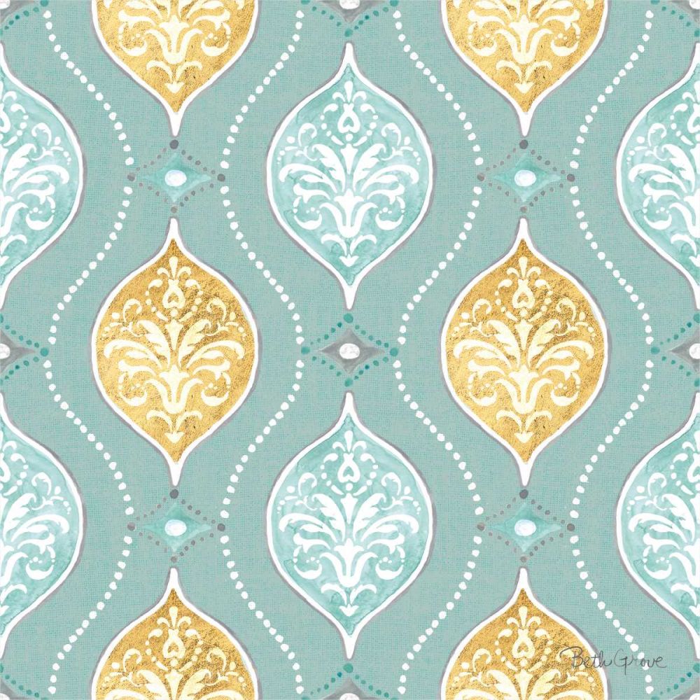 Winter Coast Pattern VIC art print by Beth Grove for $57.95 CAD