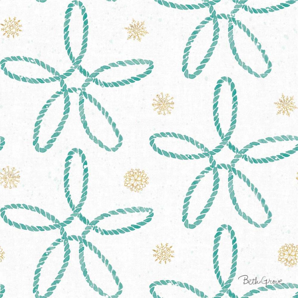 Winter Coast Pattern VIIIA art print by Beth Grove for $57.95 CAD