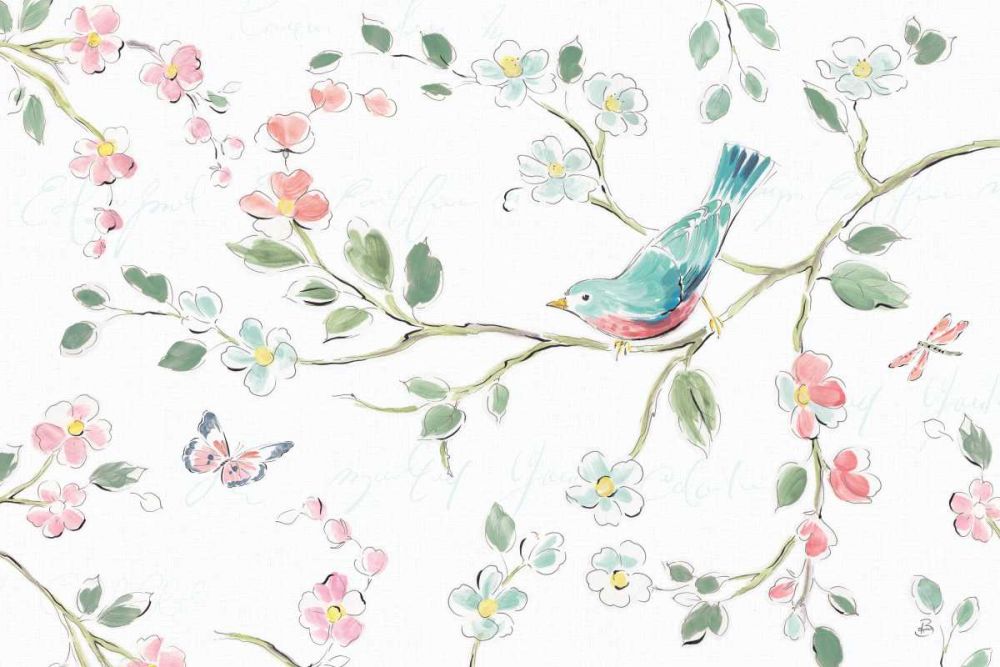 Springtime I art print by Daphne Brissonnet for $57.95 CAD