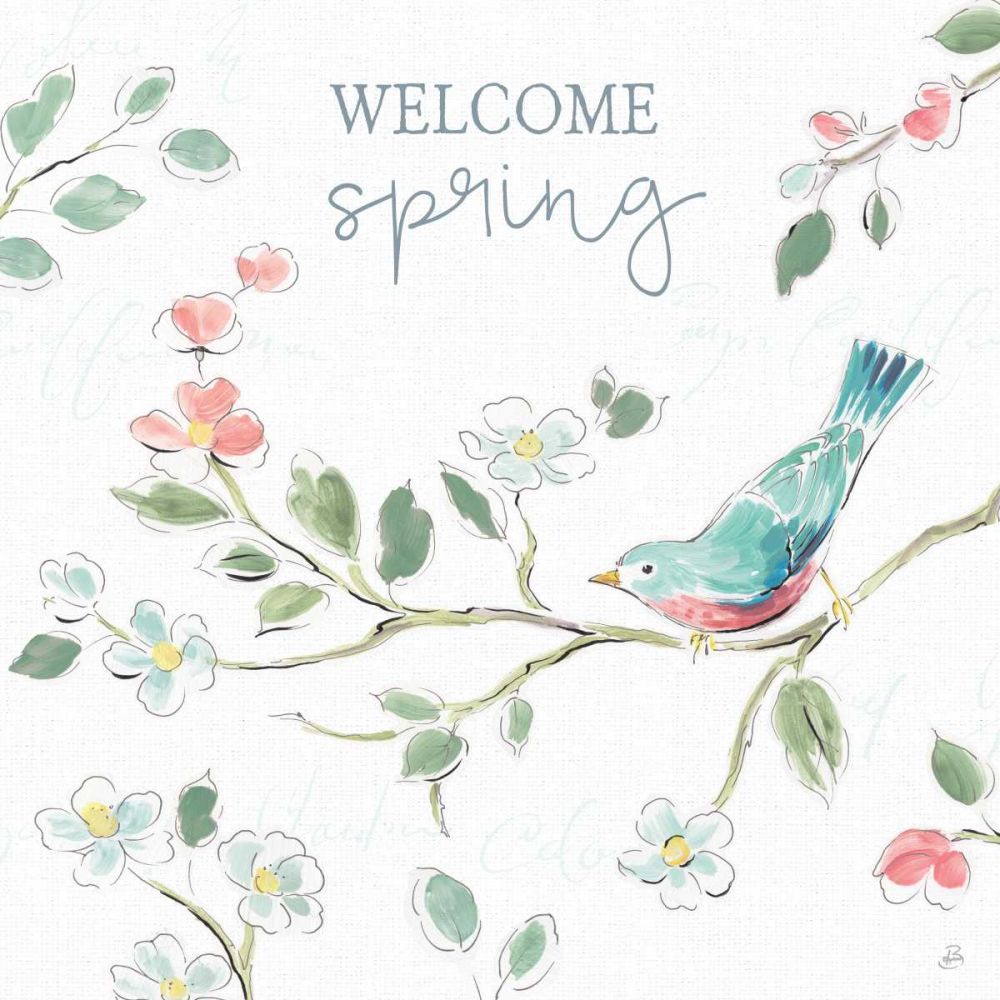 Springtime III art print by Daphne Brissonnet for $57.95 CAD