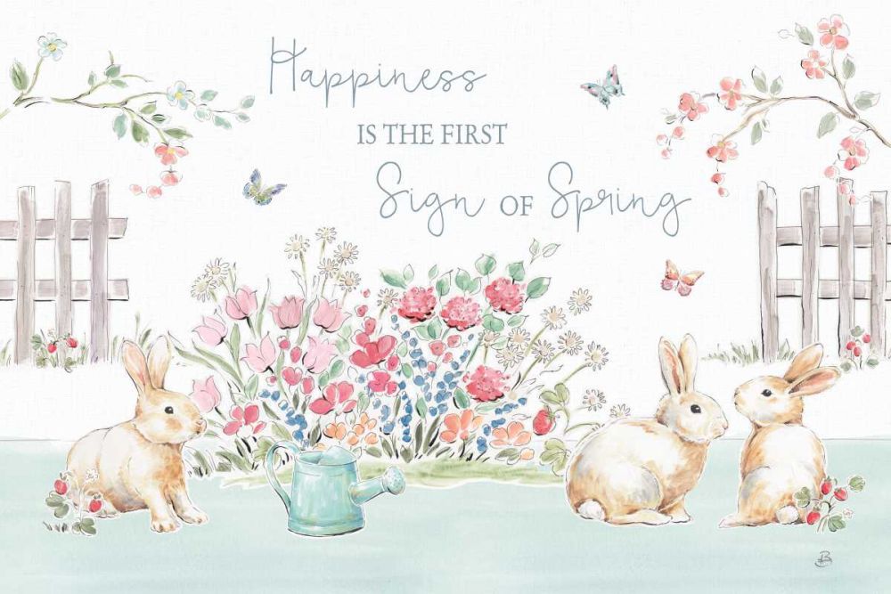 Springtime IV art print by Daphne Brissonnet for $57.95 CAD