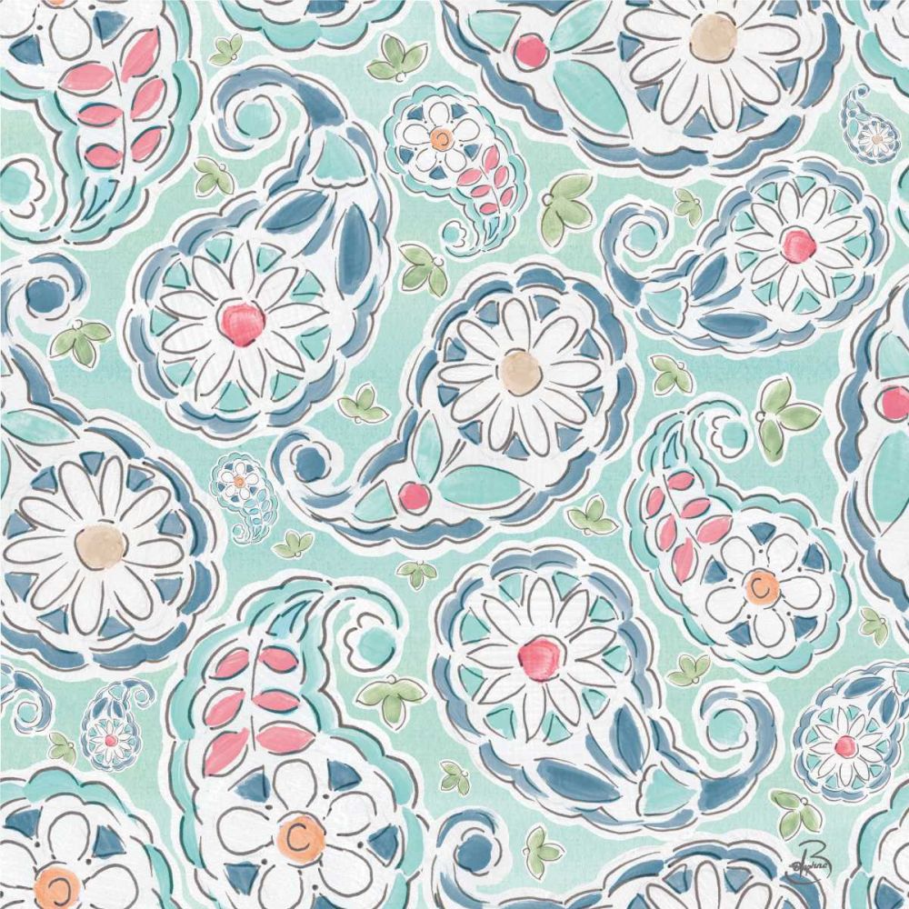 Springtime Pattern IIB art print by Daphne Brissonnet for $57.95 CAD