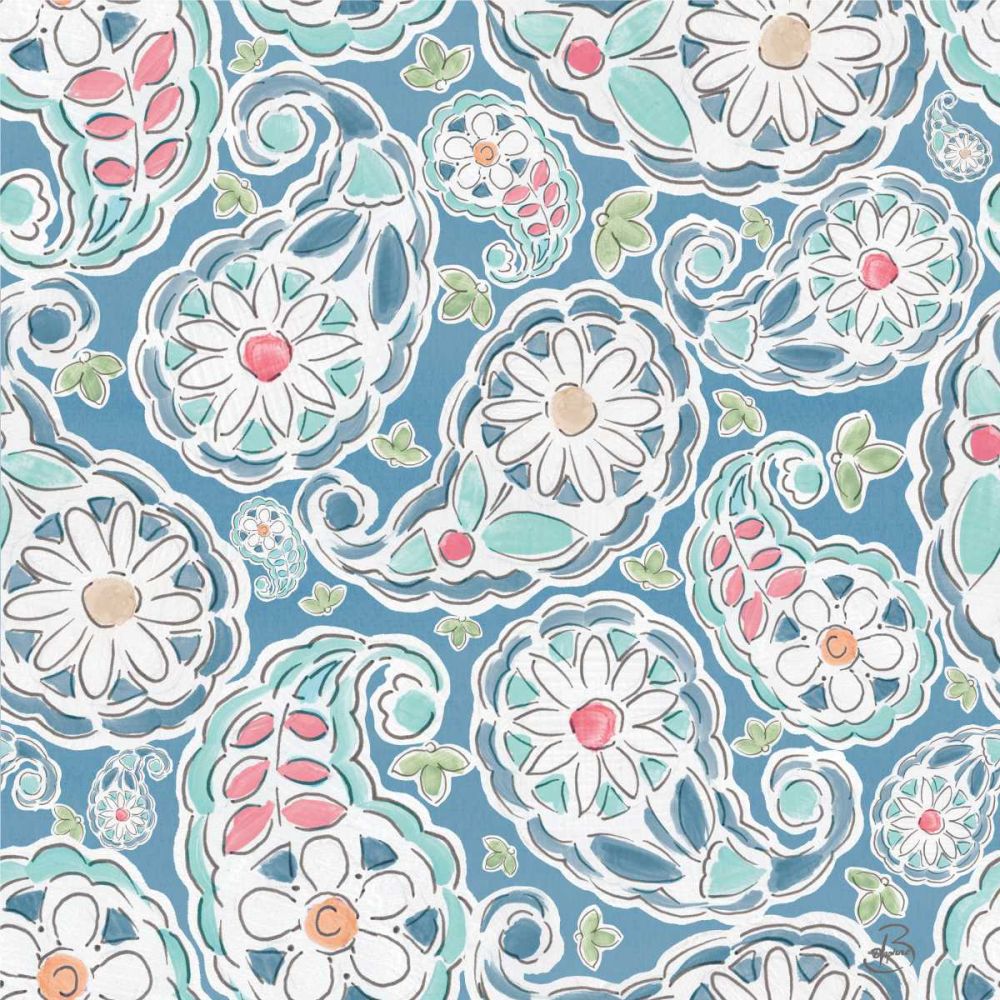 Springtime Pattern IID art print by Daphne Brissonnet for $57.95 CAD