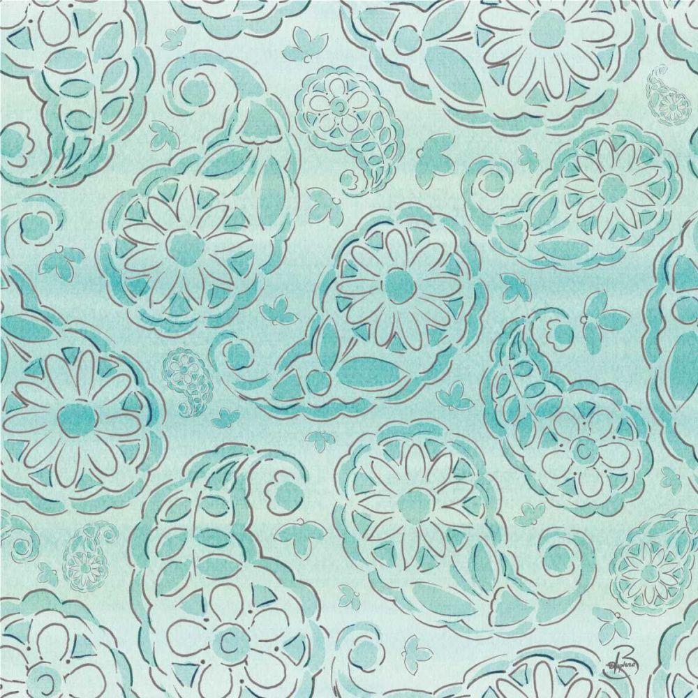 Springtime Pattern IIE art print by Daphne Brissonnet for $57.95 CAD