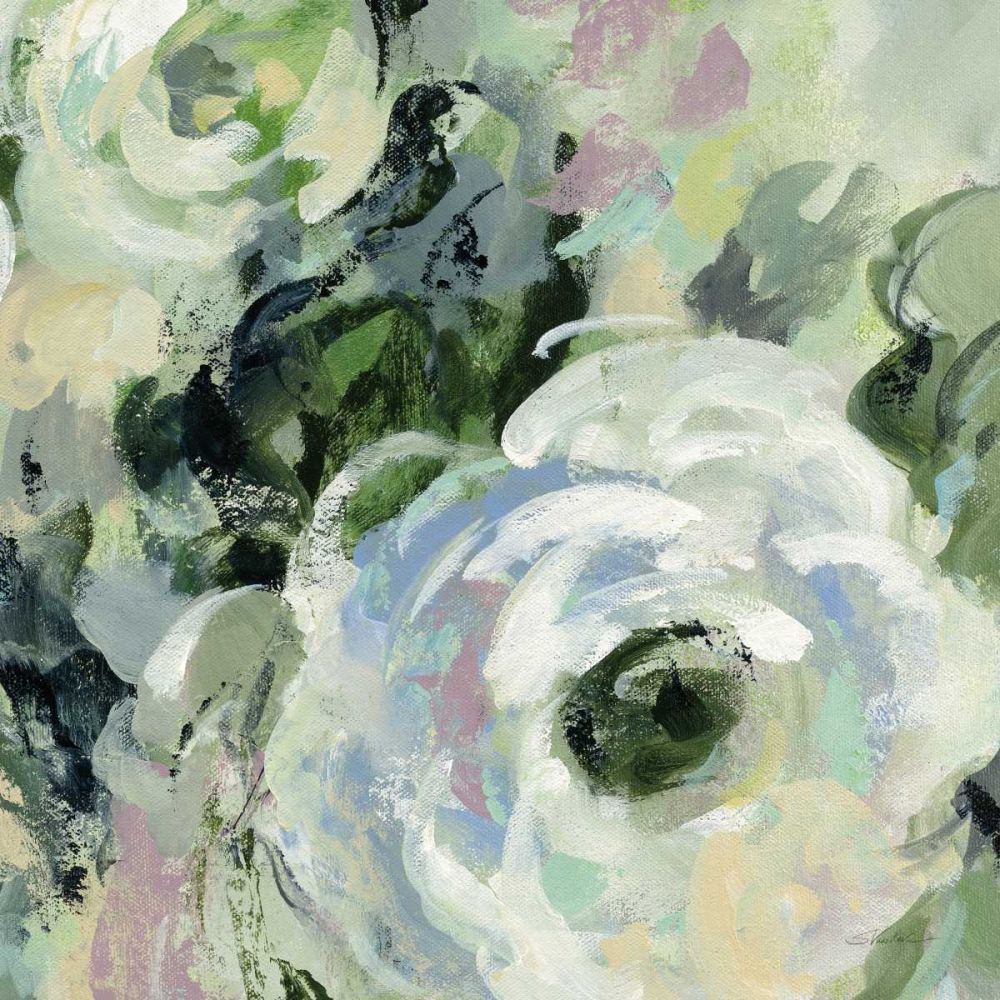 Sage and Lavender Peonies III art print by Silvia Vassileva for $57.95 CAD