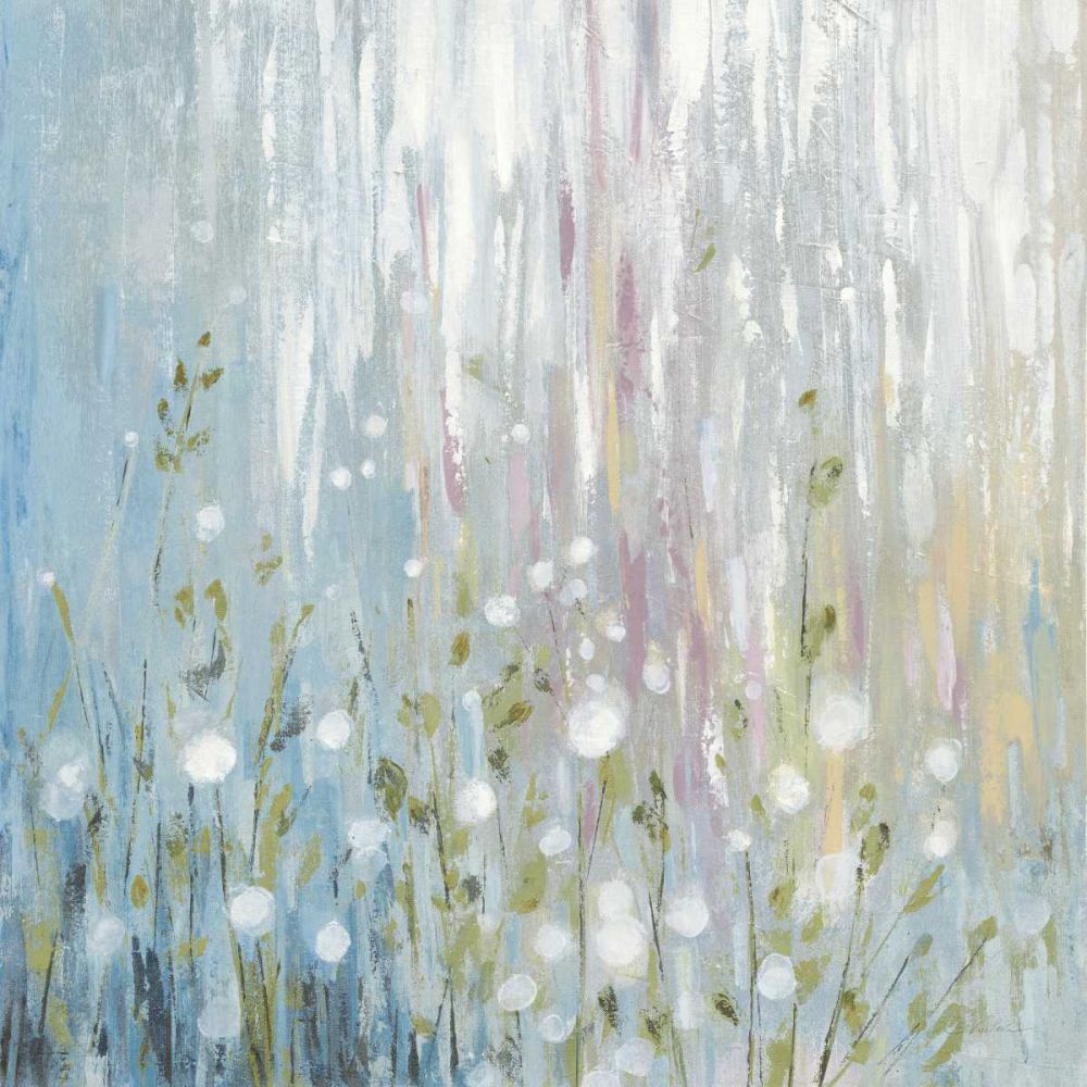 January Branches Blue Green art print by Silvia Vassileva for $57.95 CAD