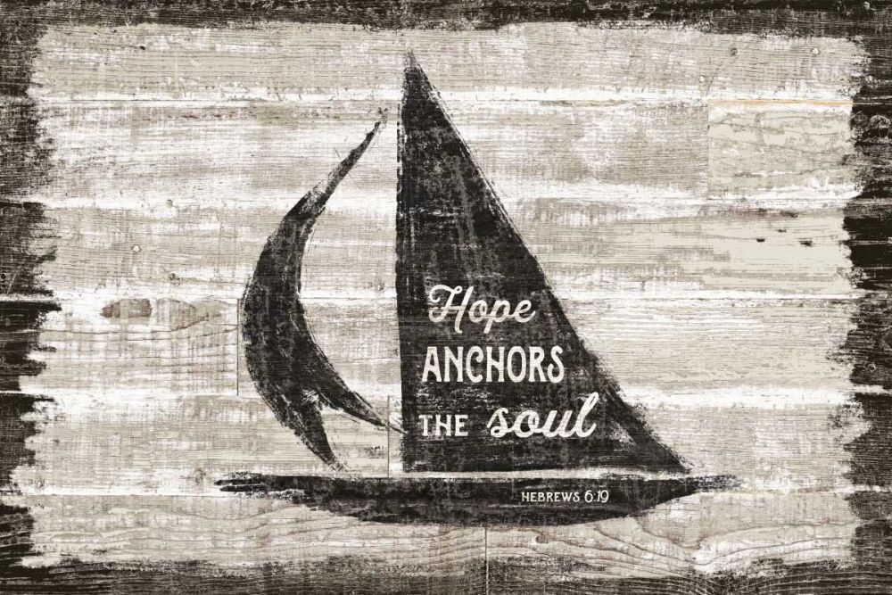 Driftwood Coast Scripture II art print by Sue Schlabach for $57.95 CAD