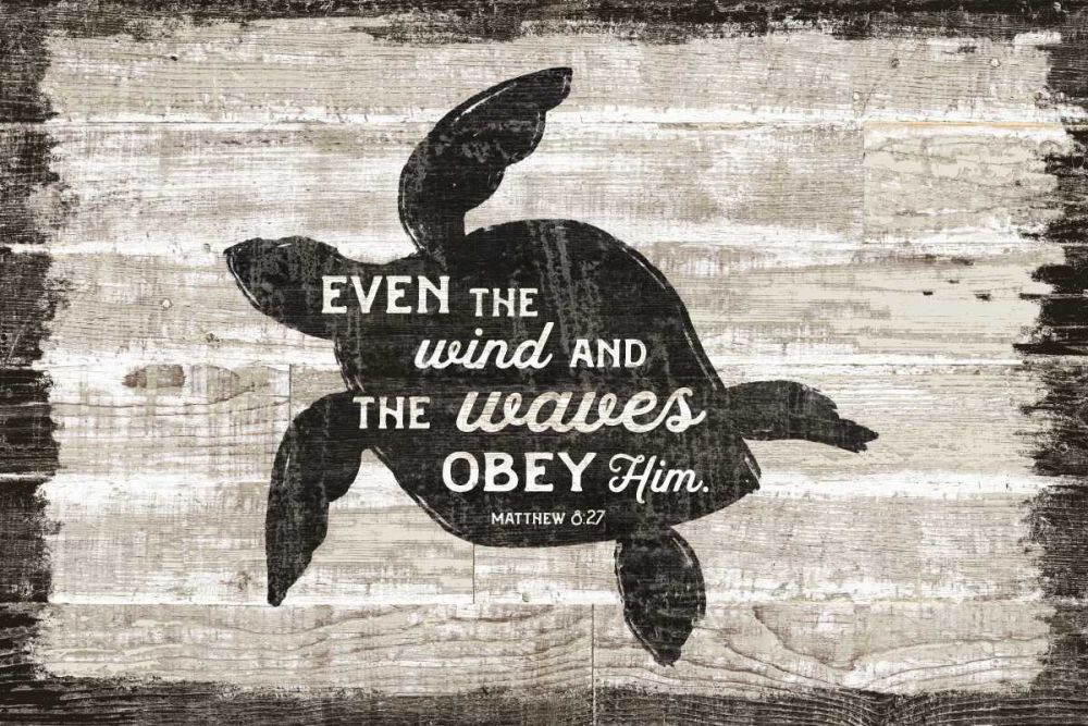 Driftwood Coast Scripture III art print by Sue Schlabach for $57.95 CAD