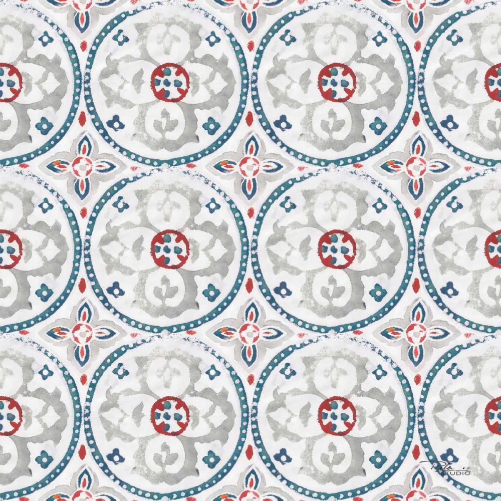 Bazaar Patchwork Pattern III art print by Pela Studio for $57.95 CAD