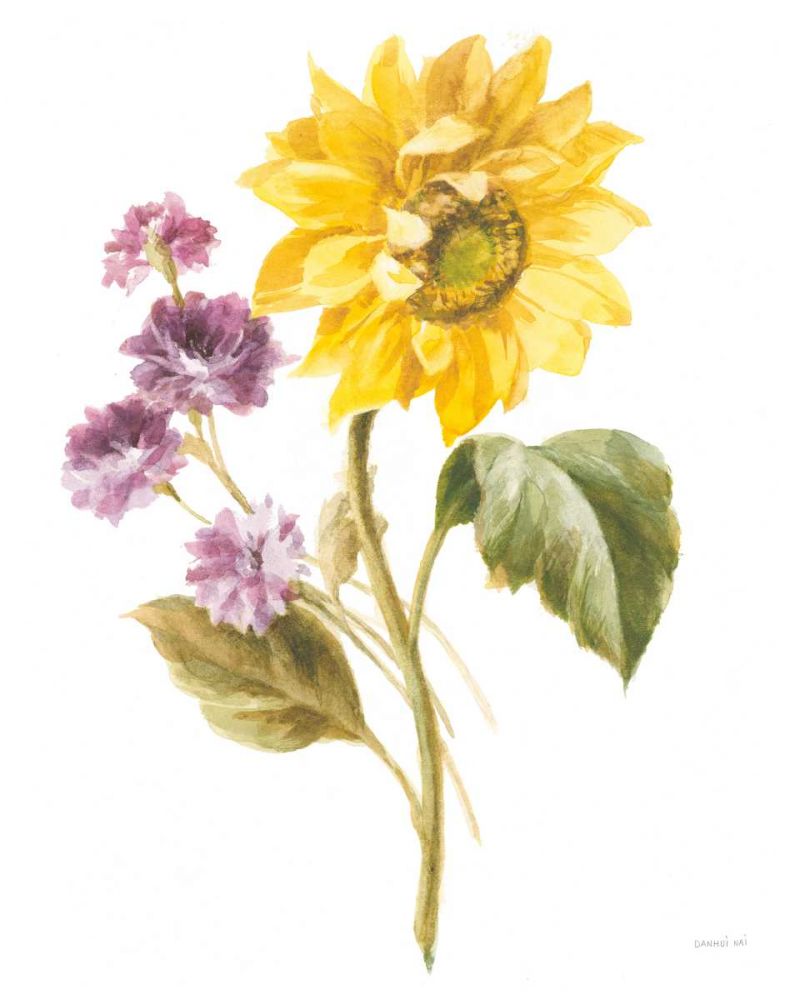 Floursack Autumn III on White art print by Danhui Nai for $57.95 CAD