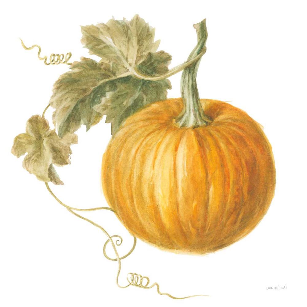 Floursack Autumn VI on White art print by Danhui Nai for $57.95 CAD