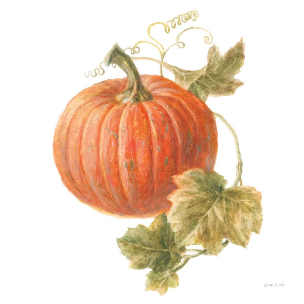 Floursack Autumn VIII on White art print by Danhui Nai for $57.95 CAD