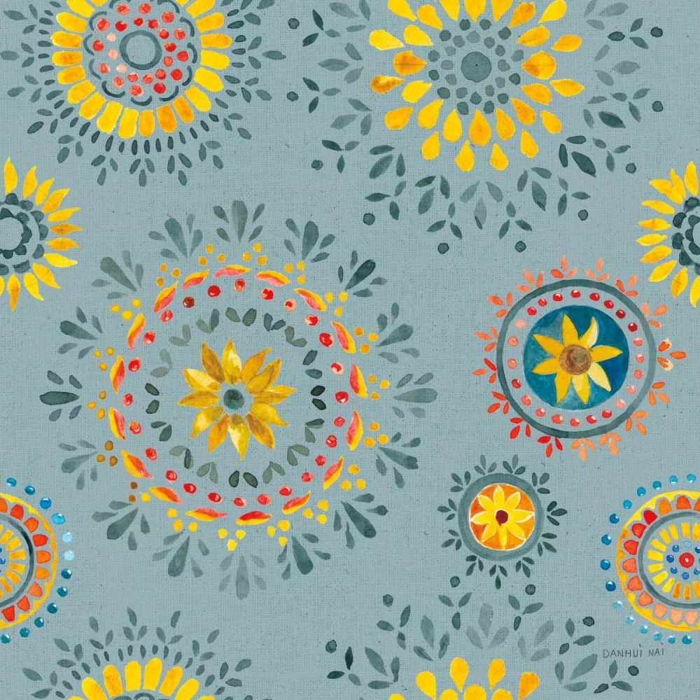 Floursack Autumn Pattern VB art print by Danhui Nai for $57.95 CAD