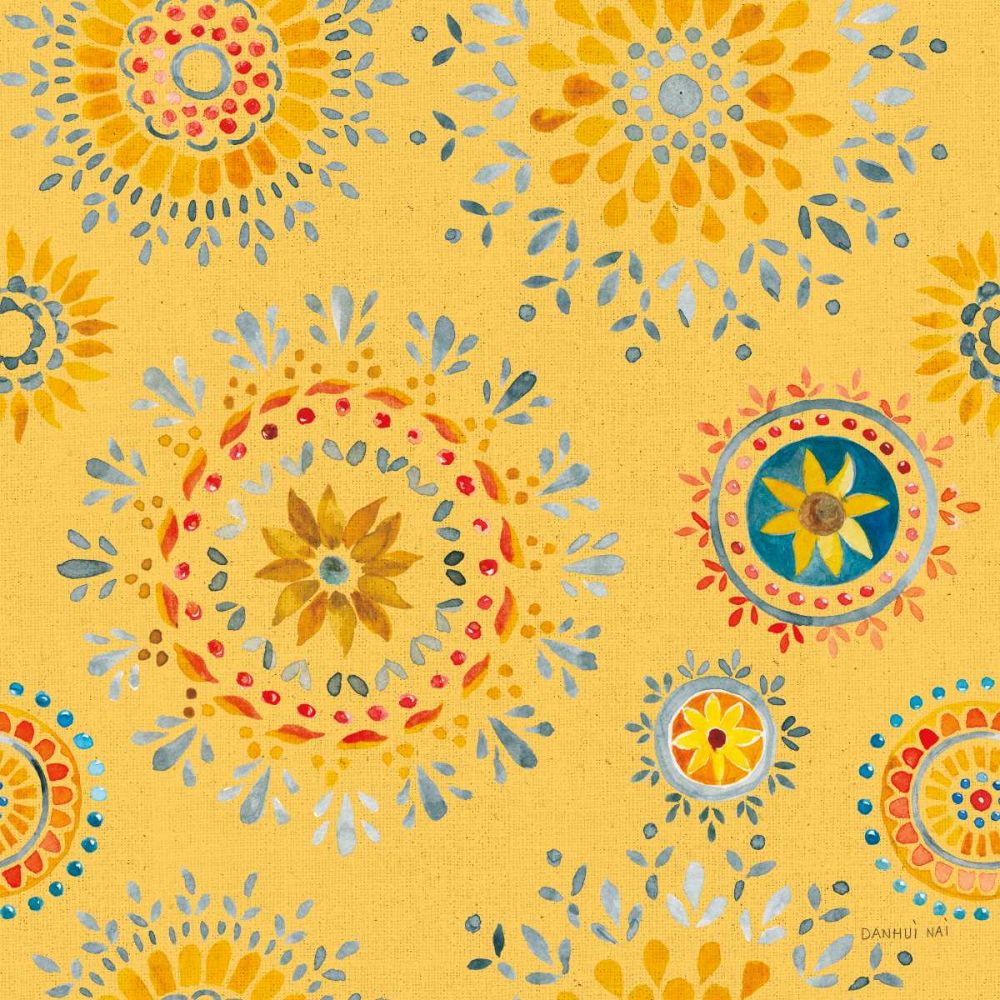 Floursack Autumn Pattern VD art print by Danhui Nai for $57.95 CAD