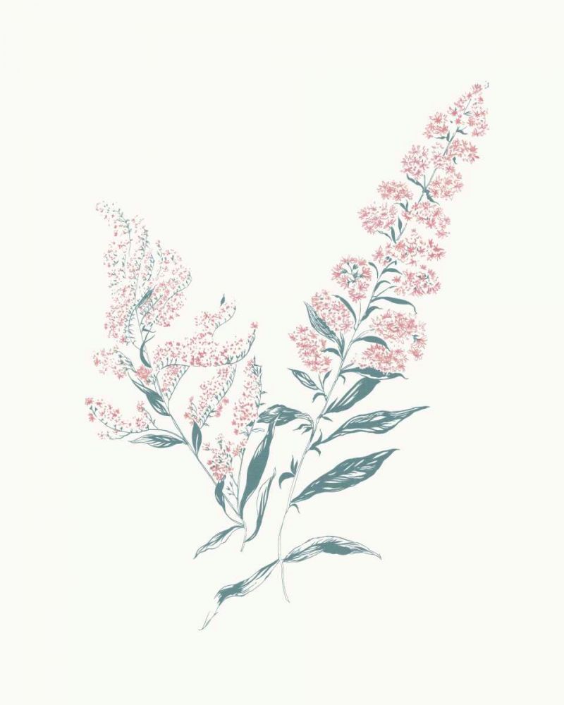 Flowers on White I Contemporary Bright art print by Wild Apple Portfolio for $57.95 CAD