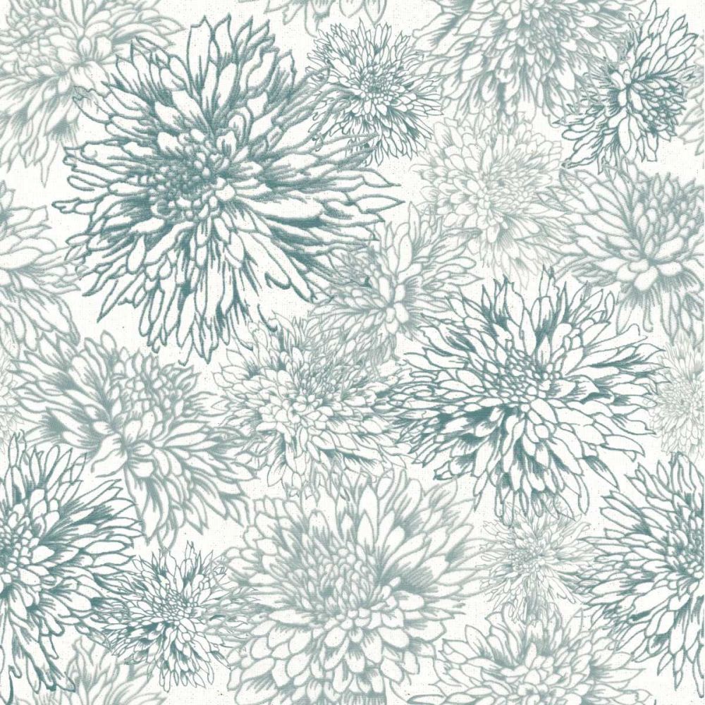 Flowers on White Contemporary Bright Pattern IIIB art print by Wild Apple Portfolio for $57.95 CAD