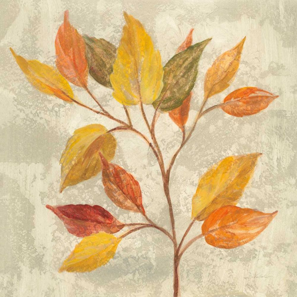 November Leaves II art print by Silvia Vassileva for $57.95 CAD