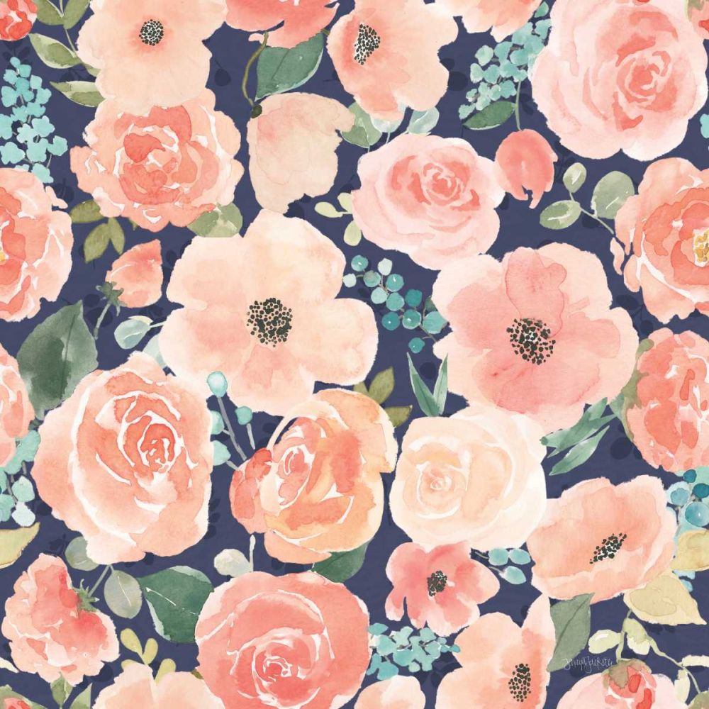 Blooming Delight Pattern VB art print by Jenaya Jackson for $57.95 CAD
