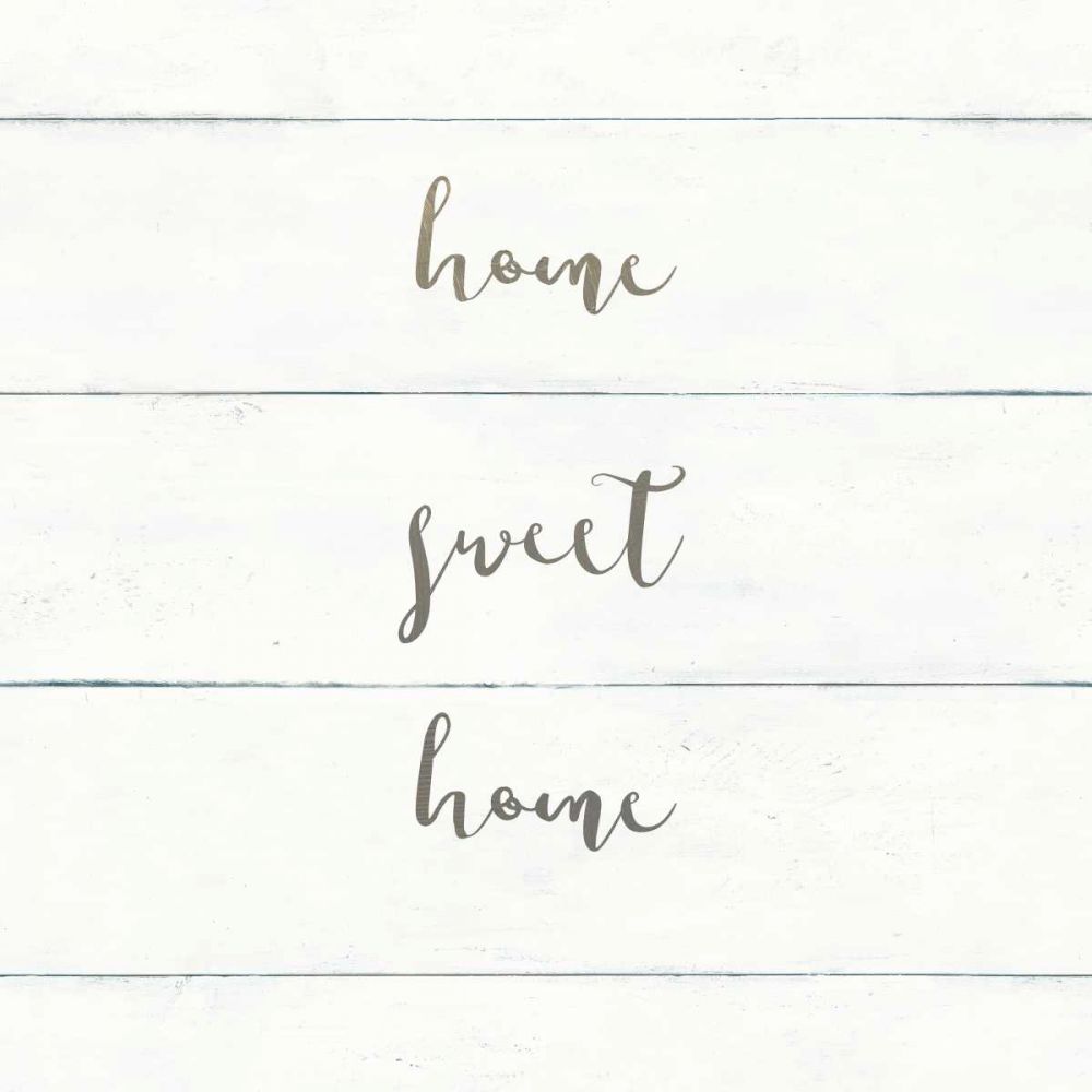 Home Sweet Home I Shiplap art print by Wild Apple Portfolio for $57.95 CAD