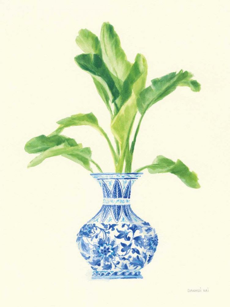 Palm Chinoiserie I art print by Danhui Nai for $57.95 CAD