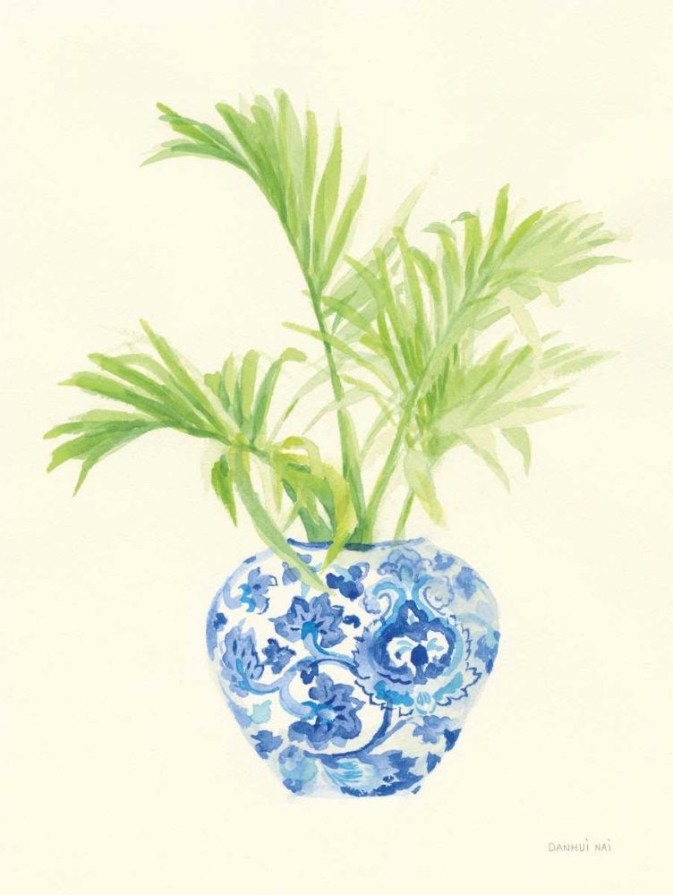 Palm Chinoiserie II art print by Danhui Nai for $57.95 CAD