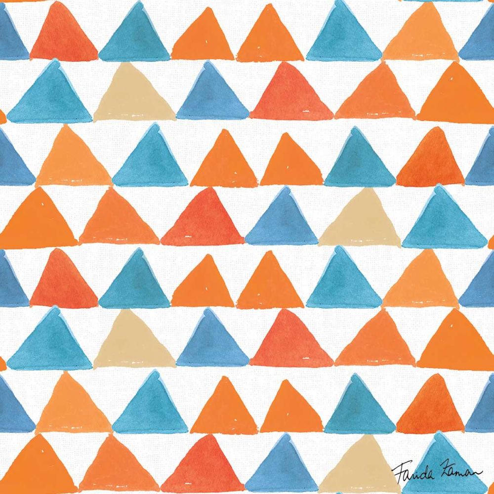 Whale Tale Pattern IIIA art print by Farida Zaman for $57.95 CAD