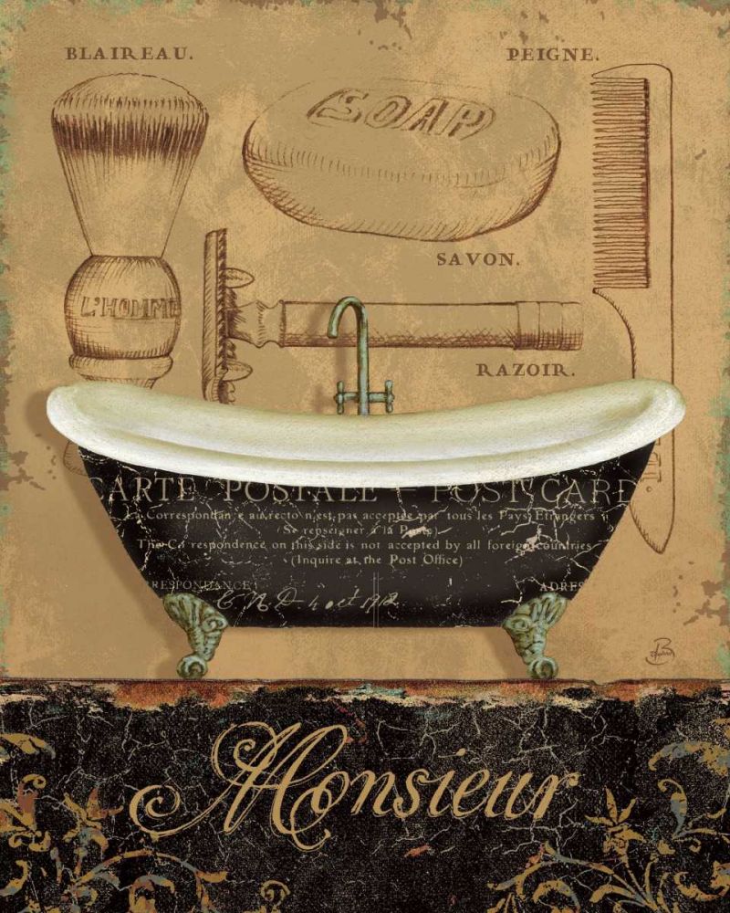 Bain de Monsieur art print by Daphne Brissonnet for $57.95 CAD
