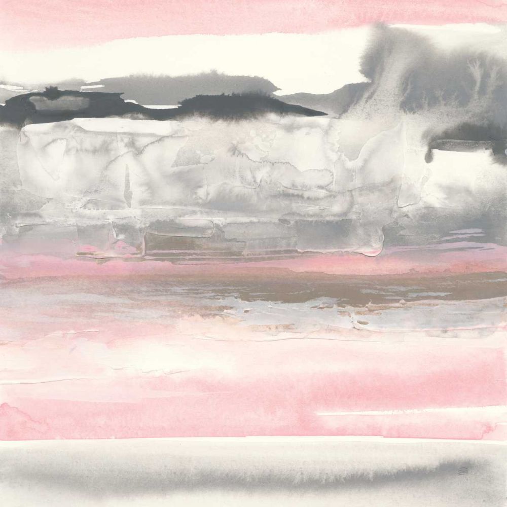 Charcoal and Blush I art print by Chris Paschke for $57.95 CAD