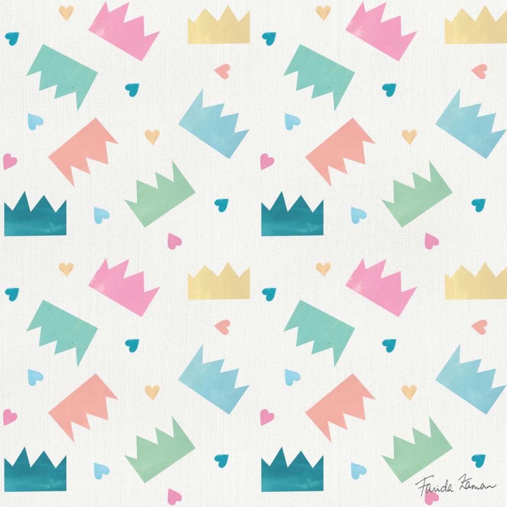 Happy Baby Pattern IV art print by Farida Zaman for $57.95 CAD