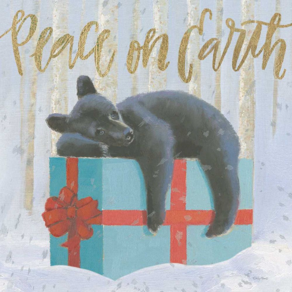 Christmas Critters Bright II art print by Emily Adams for $57.95 CAD