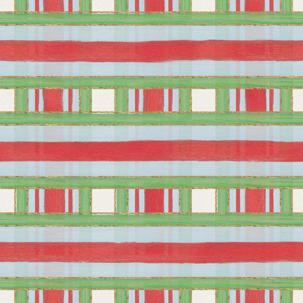 Christmas Critters Bright Pattern VIB art print by Emily Adams for $57.95 CAD
