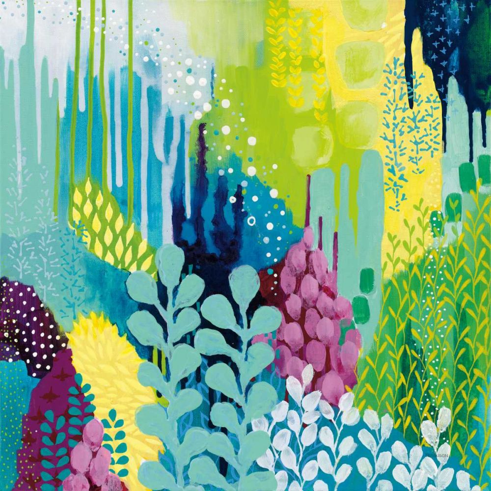 Jewel Forest II art print by Kathy Ferguson for $57.95 CAD