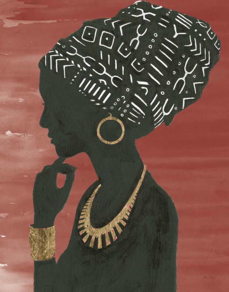 Graceful Majesty II Chili art print by Emily Adams for $57.95 CAD
