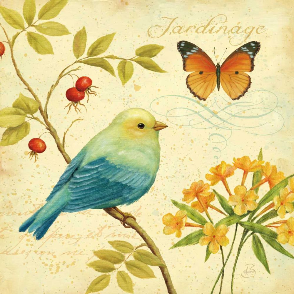 Garden Passion I art print by Daphne Brissonnet for $57.95 CAD