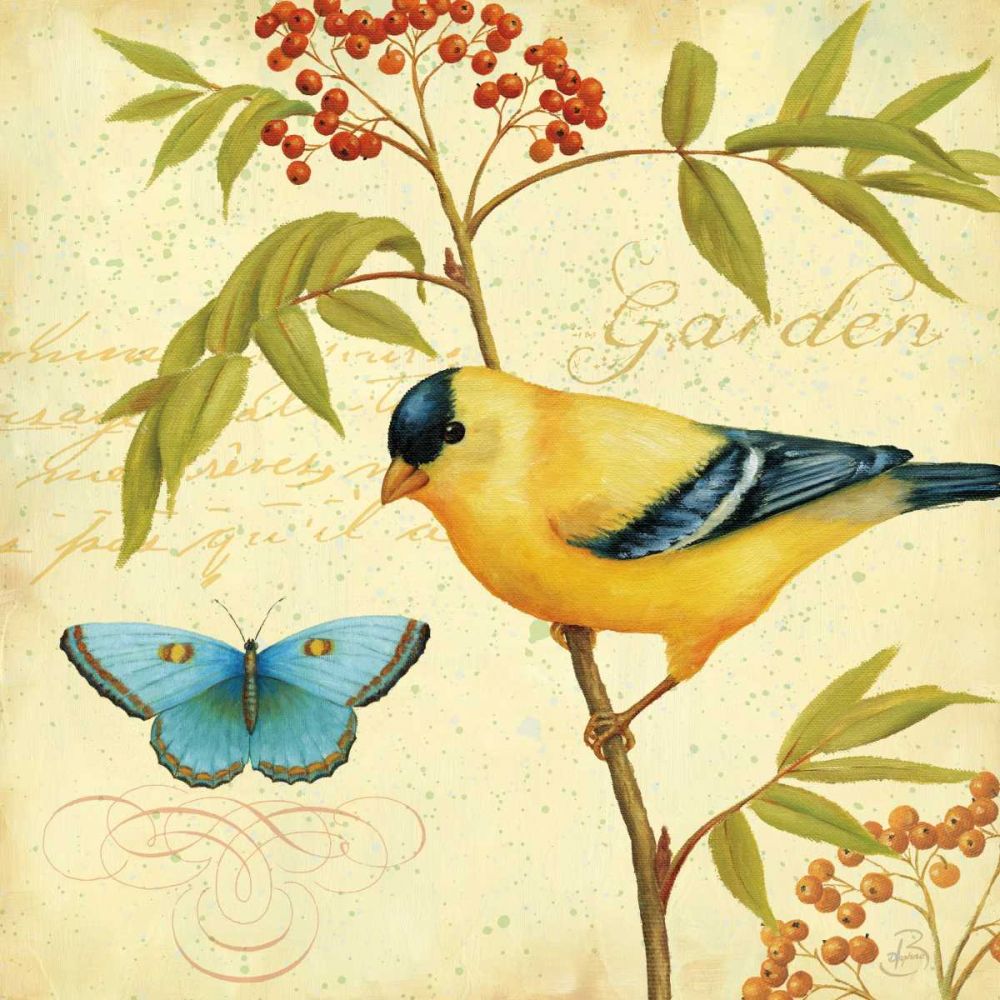 Garden Passion II art print by Daphne Brissonnet for $57.95 CAD