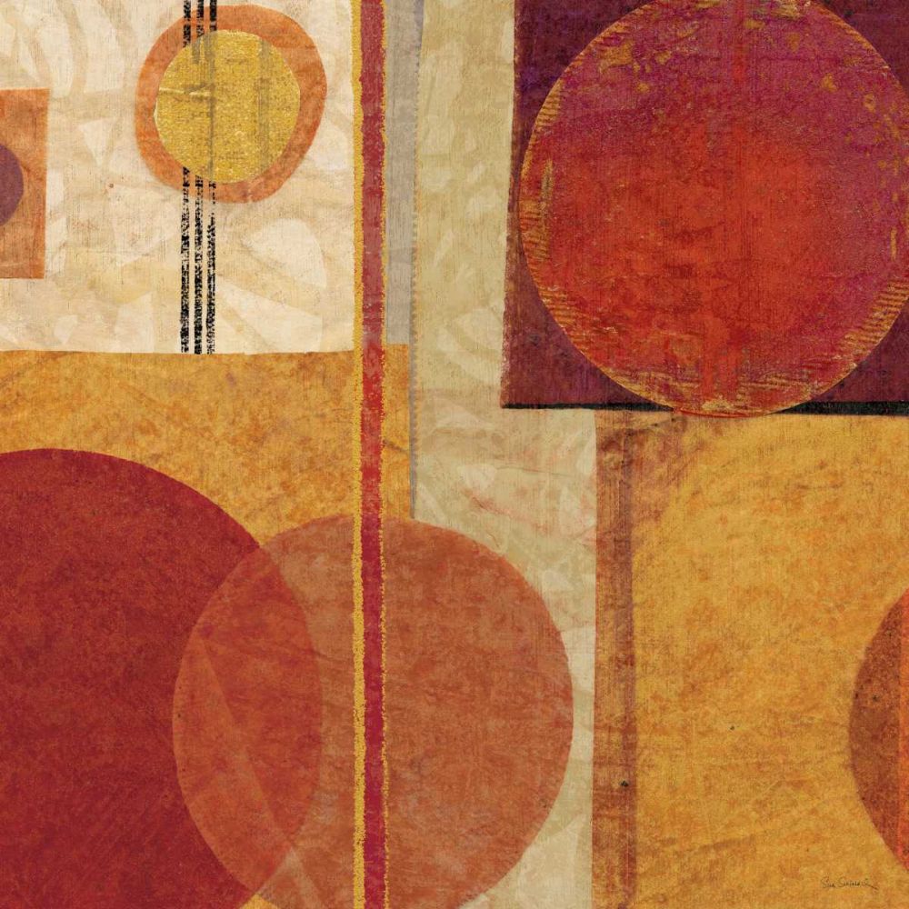 Geo Tea I art print by Sue Schlabach for $57.95 CAD