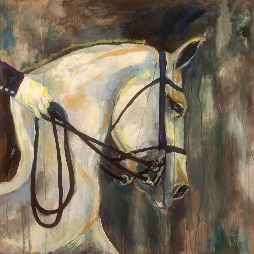 Dressage art print by Jeanette Vertentes for $57.95 CAD