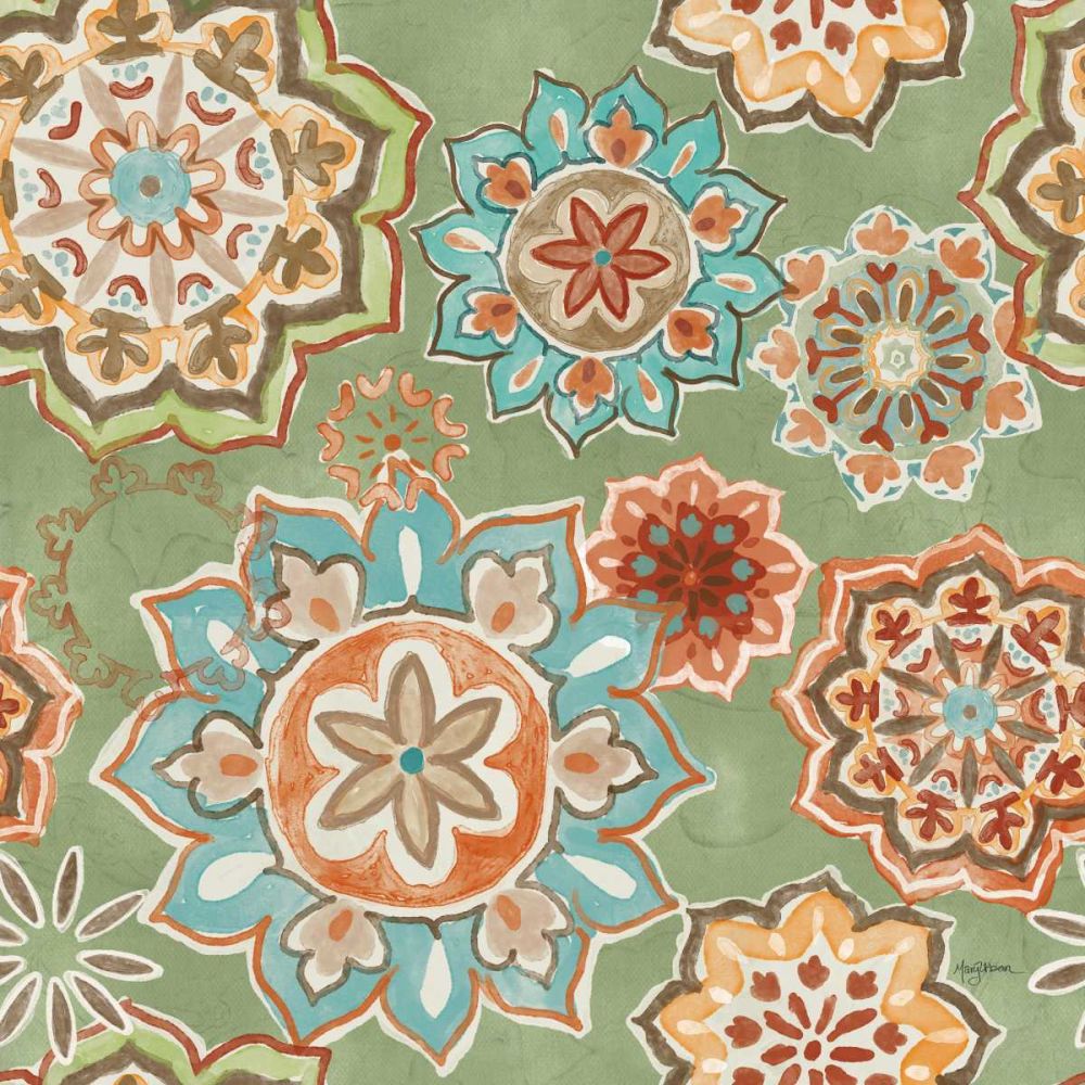 Autumn Friends Pattern IF art print by Mary Urban for $57.95 CAD