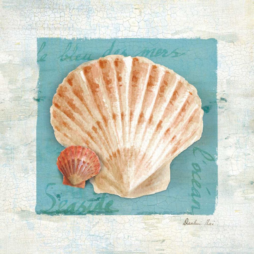 Shades of Blue I art print by Danhui Nai for $57.95 CAD