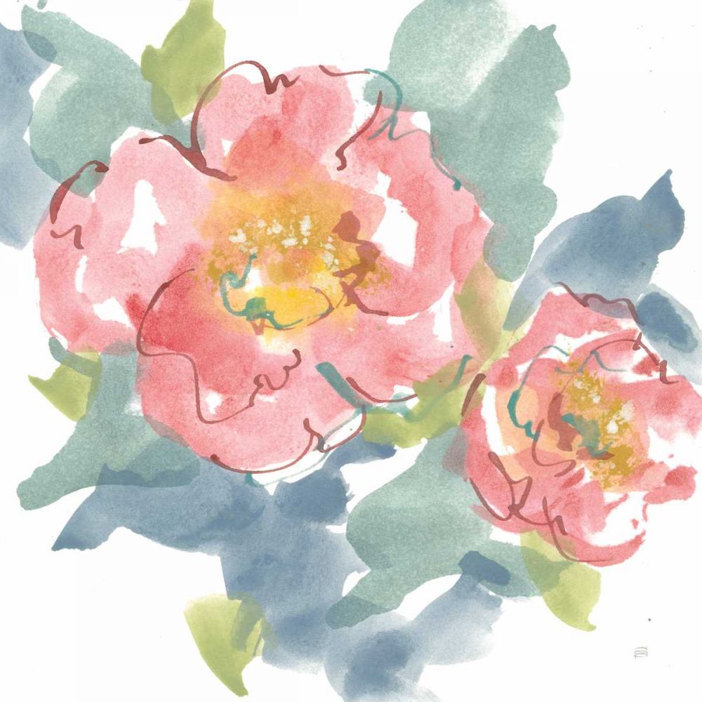 Peony in the Pink I on White art print by Chris Paschke for $57.95 CAD