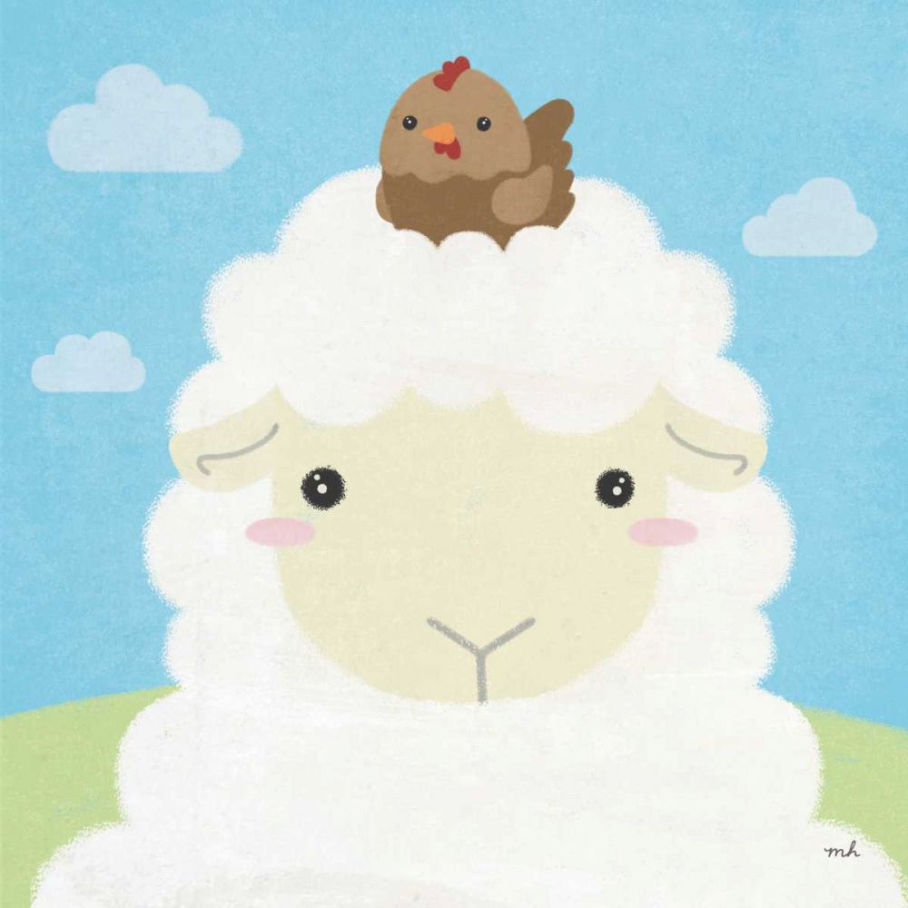Barn Buddies III art print by Moira Hershey for $57.95 CAD