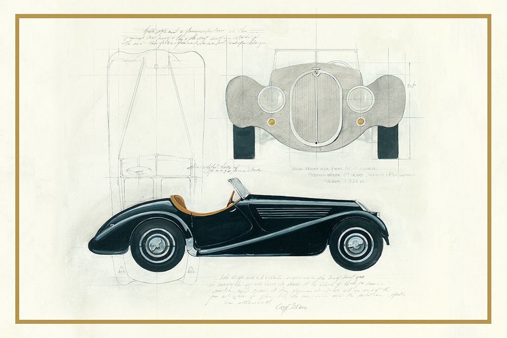 Roadster I v2 art print by Avery Tillmon for $57.95 CAD