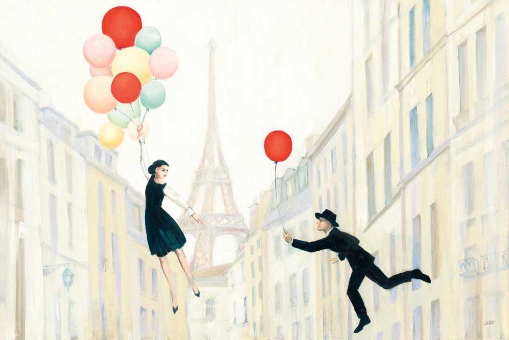 Aloft In Paris I art print by Julia Purinton for $57.95 CAD